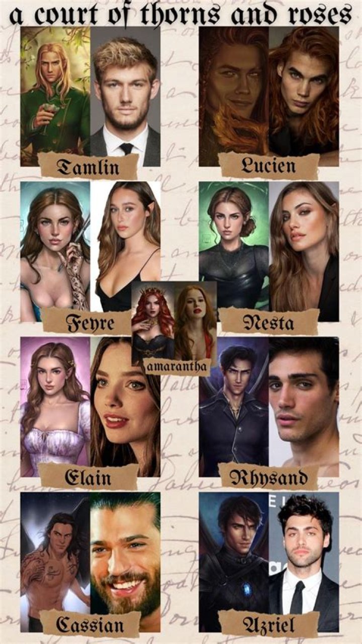 Envisioning The Characters: Fancast A Court Of Thorns And Roses