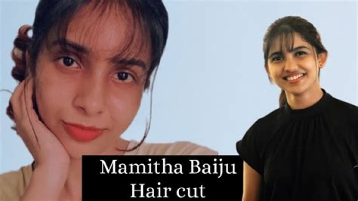 Mamitha Baiju Hairstyle: An Enchanting Guide To Flawless Hair