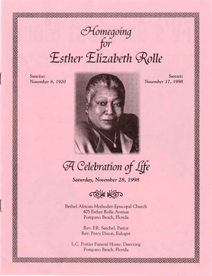 Unveiling The Life Of Esther Rolle's Husband: A Journey Through Love And Legacy
